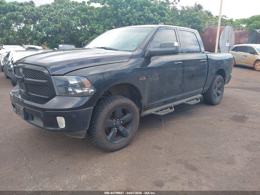 Vin: 1c6rr7lt0js248693, lot: 45296953, ram 1500 20182
