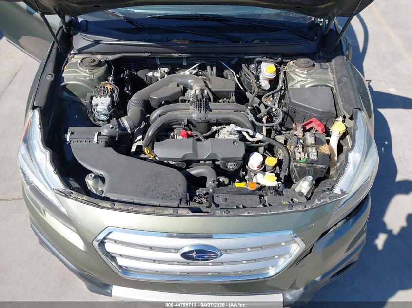 2016 Subaru Outback 2.5 2.5I Limited green Lot 111044799713 Vin 4S4BSBNC2G3230516