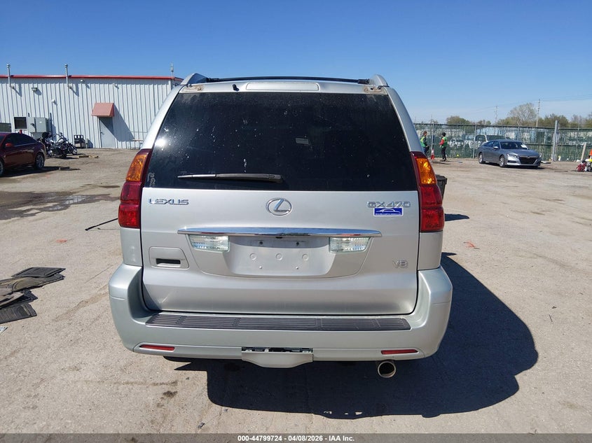 2004 Lexus Gx 470 VIN: JTJBT20X140068206 Lot: 44799724