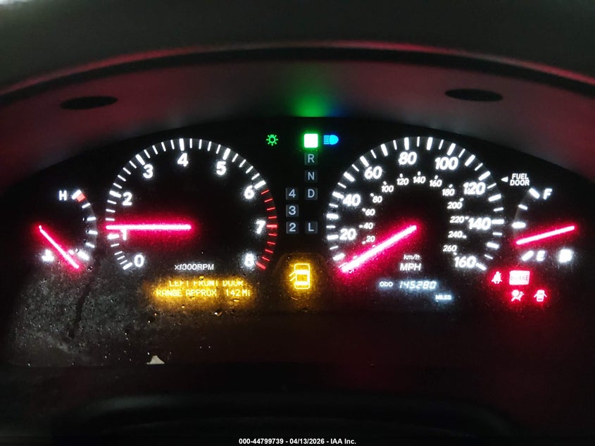 2001 Lexus Ls 430 VIN: JTHBN30F210049880 Lot: 44799739