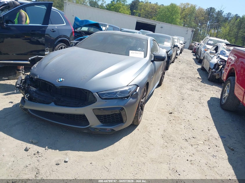 2022 BMW M8 Competition VIN: WBSAE0C03NCJ88190 Lot: 44799747