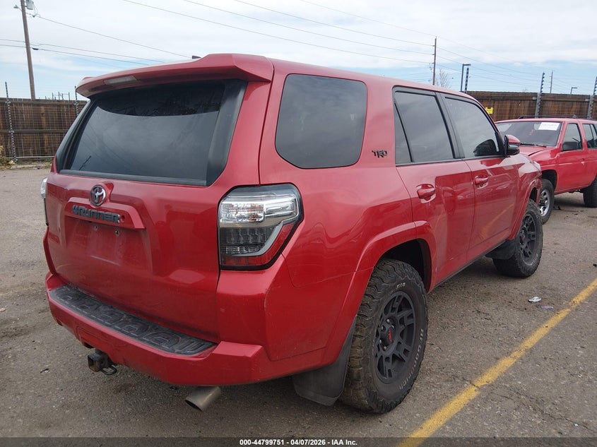 Vin: jtebu5jr9g5398633, lot: 45297017, toyota 4runner sr5 premium 20164
