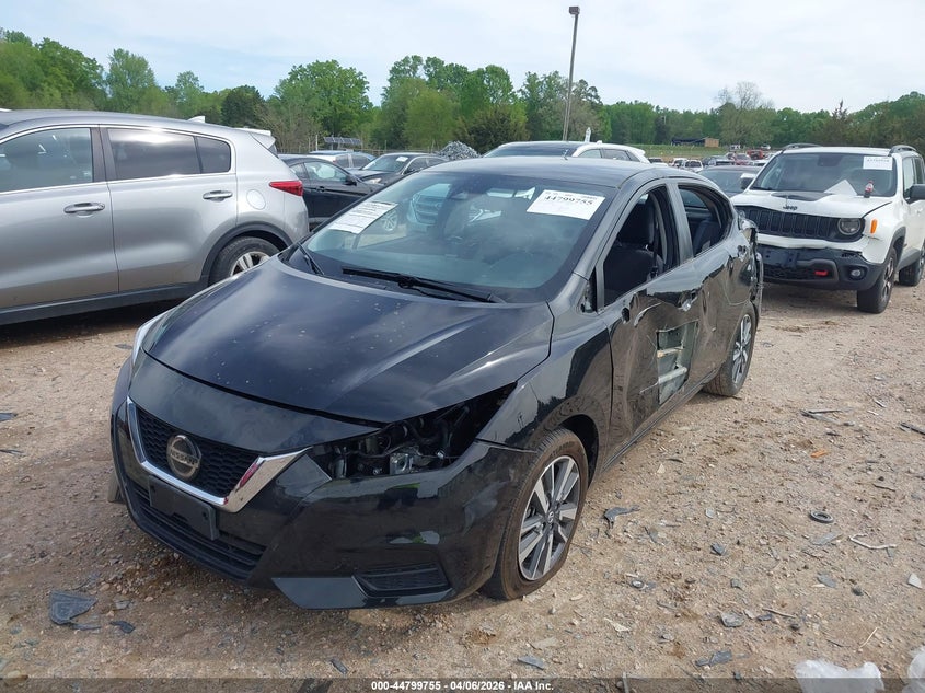 2022 Nissan Versa 1.6 Sv Xtronic Cvt VIN: 3N1CN8EVXNL863791 Lot: 44799755
