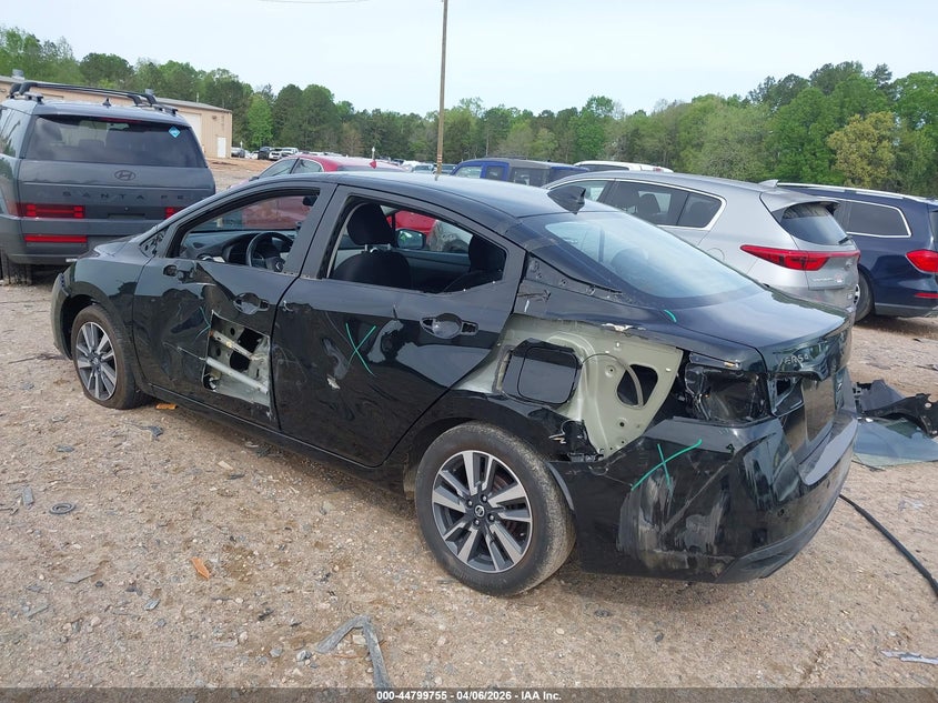 2022 Nissan Versa 1.6 Sv Xtronic Cvt VIN: 3N1CN8EVXNL863791 Lot: 44799755