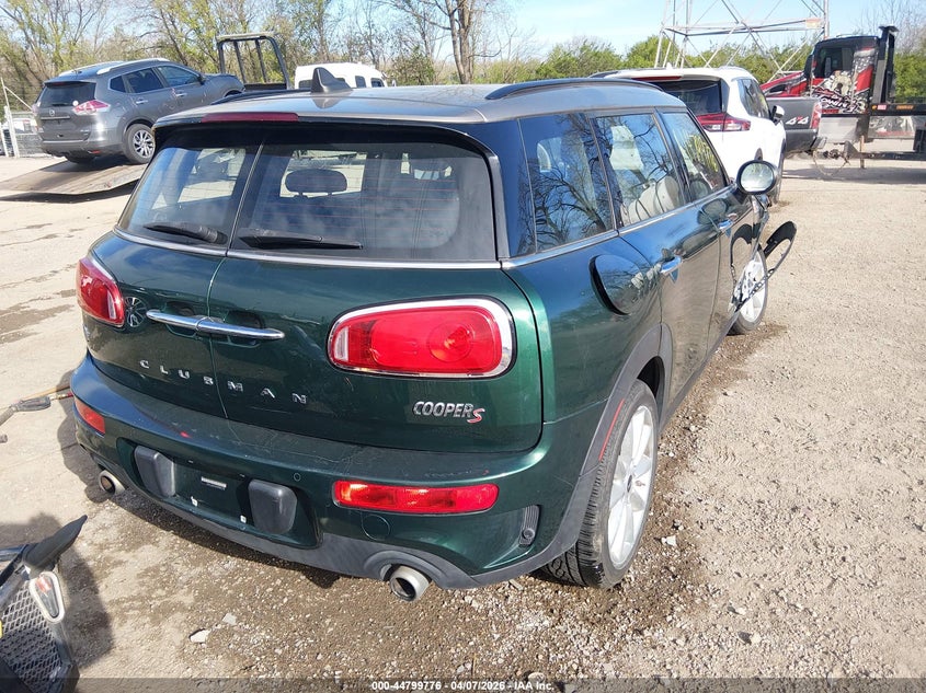Vin: wmwlu5c51k2g04296, lot: 45297042, mini clubman cooper s 20194