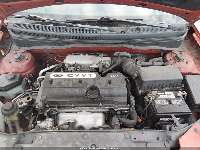 2009 Kia Rio Lx VIN: KNADE223596498094 Lot: 44799816