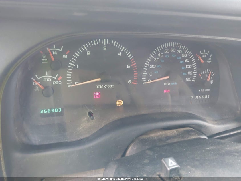 1999 Dodge Durango VIN: 1B4HS28Y8XF521278 Lot: 44799856