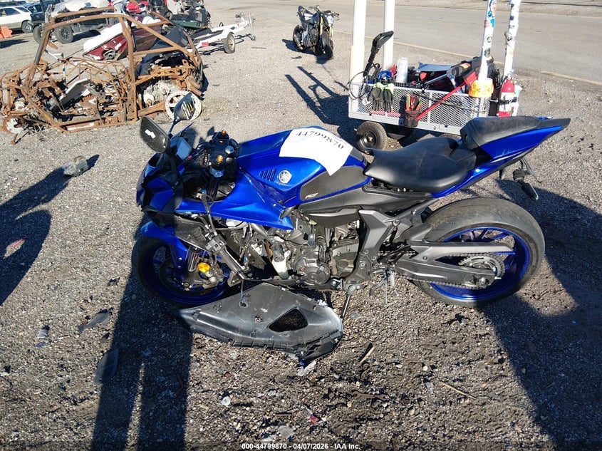 2024 Yamaha Yzfr7 VIN: JYARM38E2RA014322 Lot: 44799870