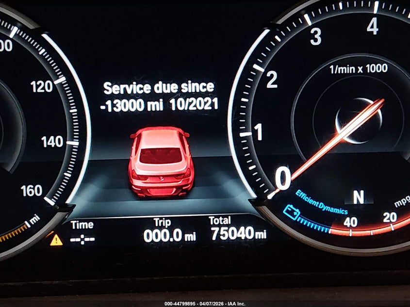 2015 BMW 650I Gran Coupe VIN: WBA6B2C57FGB99183 Lot: 44799895