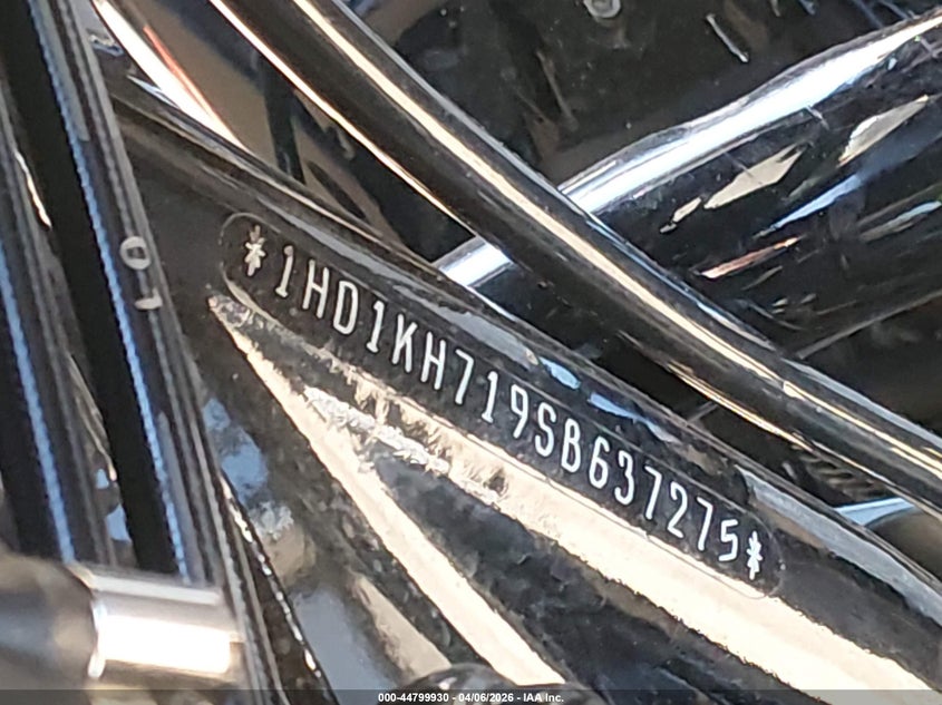 2025 Harley-Davidson Fltrx VIN: 1HD1KH719SB637275 Lot: 44799930