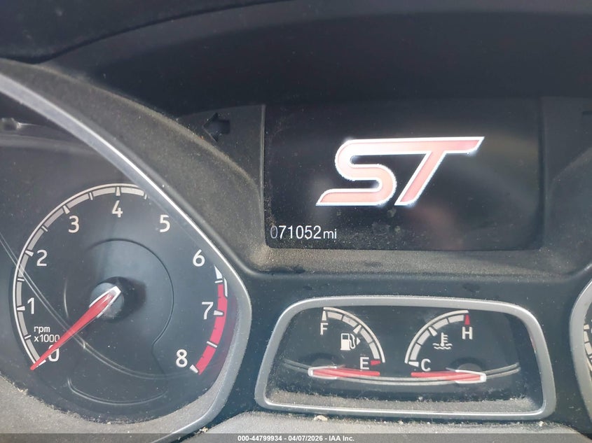 2016 Ford Focus St VIN: 1FADP3L94GL389717 Lot: 44799934