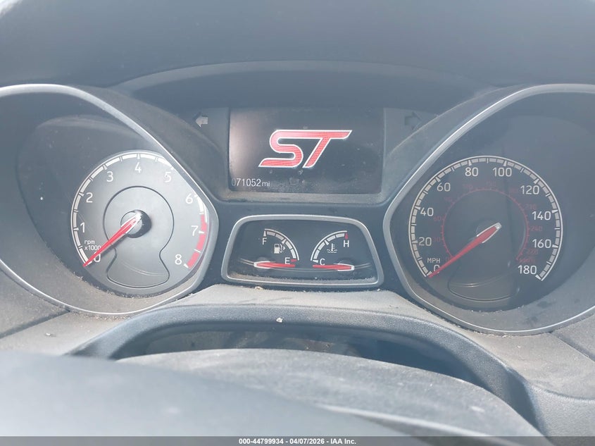 2016 Ford Focus St VIN: 1FADP3L94GL389717 Lot: 44799934