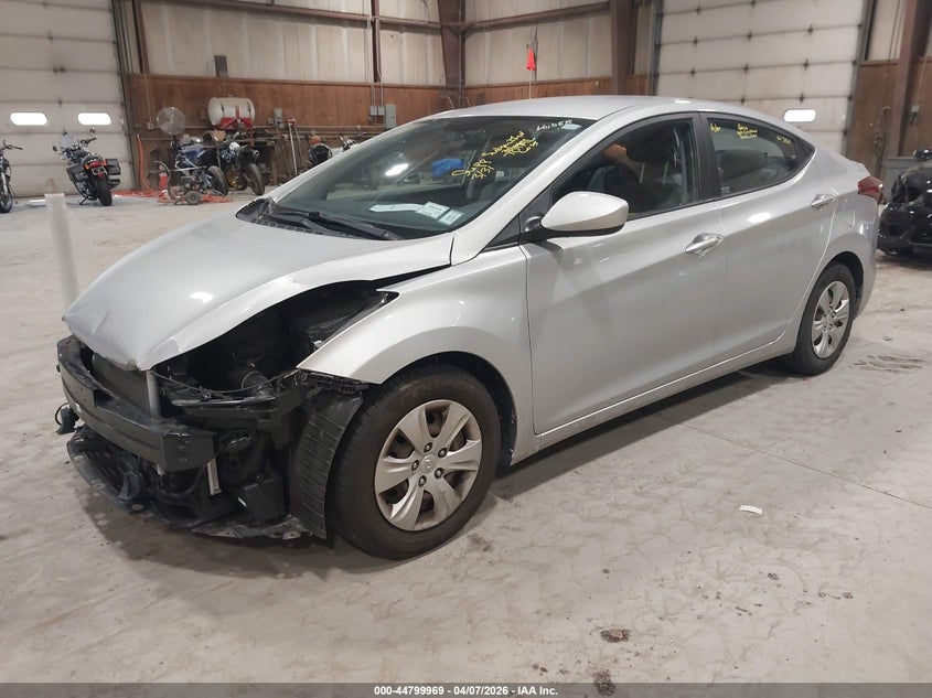 2016 Hyundai Elantra Se KMHDH4AEXGU488061 photo 1