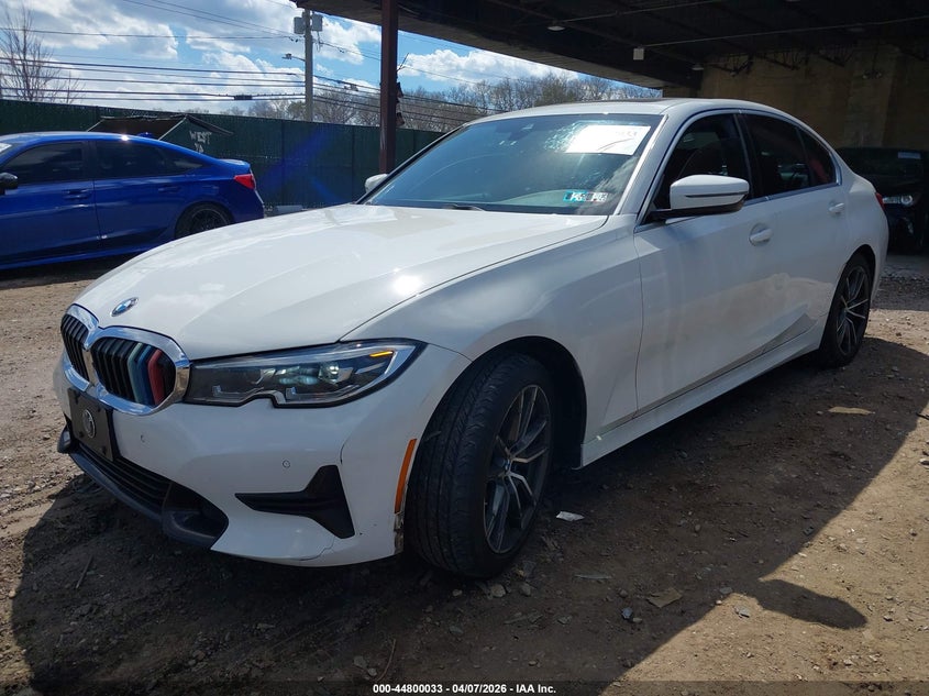 Vin: 3mw5r7j08l8b19540, lot: 45297299, bmw 330i xdrive 20202