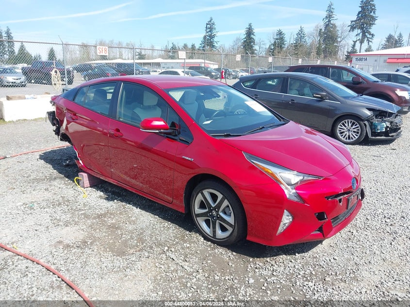 JTDKARFU4G3519467 2016 Toyota Prius Three Touring auction photo 1