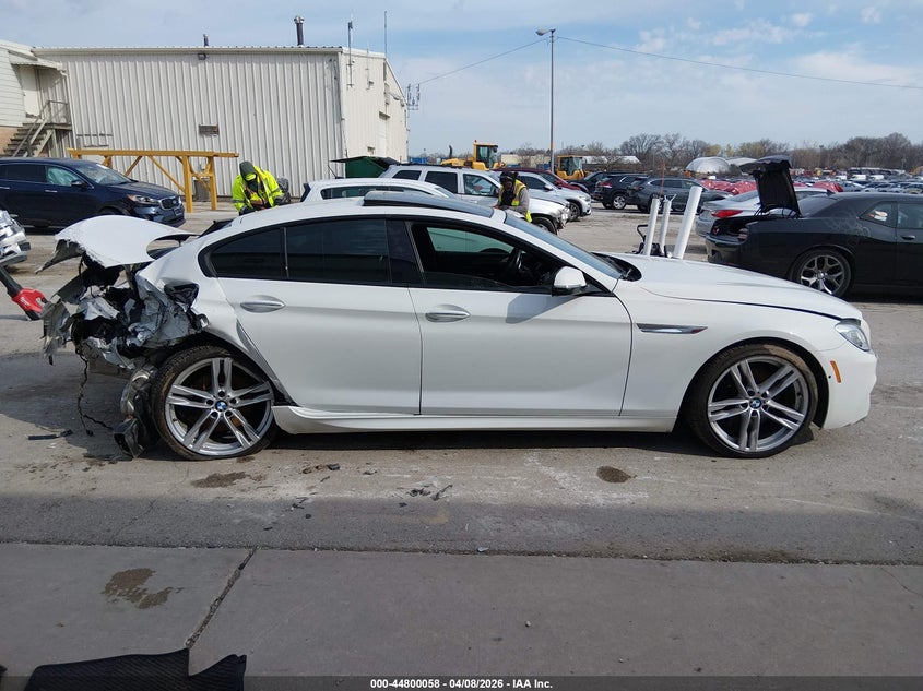 2016 BMW 650I Gran Coupe xDrive VIN: WBA6D6C55GG387717 Lot: 44800058