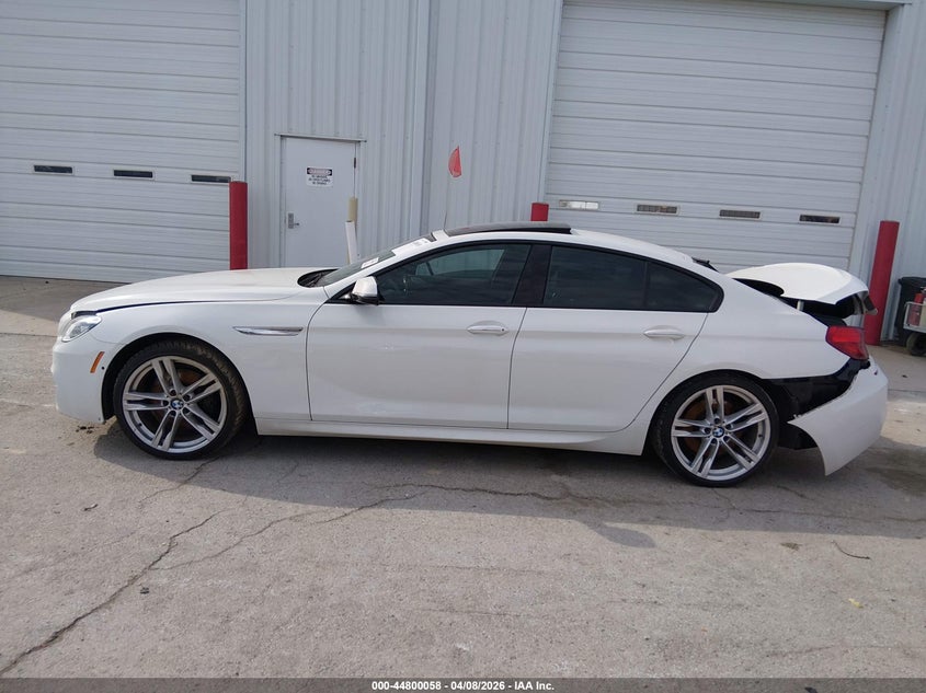 2016 BMW 650I Gran Coupe xDrive VIN: WBA6D6C55GG387717 Lot: 44800058