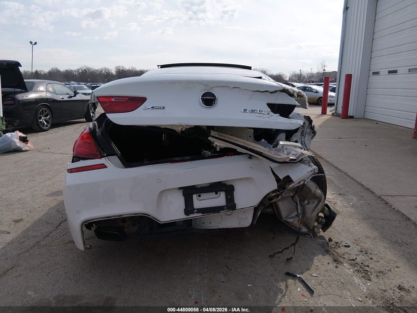 2016 BMW 650I Gran Coupe xDrive VIN: WBA6D6C55GG387717 Lot: 44800058