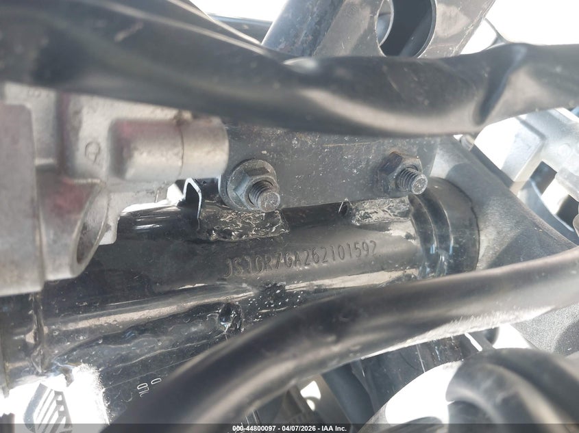 2006 Suzuki Gsx750 F VIN: JS1GR7GA262101592 Lot: 44800097