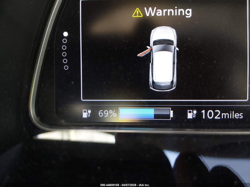 2019 Nissan Leaf Sv VIN: 1N4AZ1CP1KC309895 Lot: 44800108