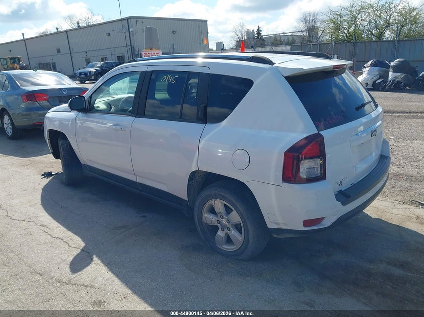 Vin: 1c4njcba7ed801289, lot: 45297411, jeep compass sport 20143