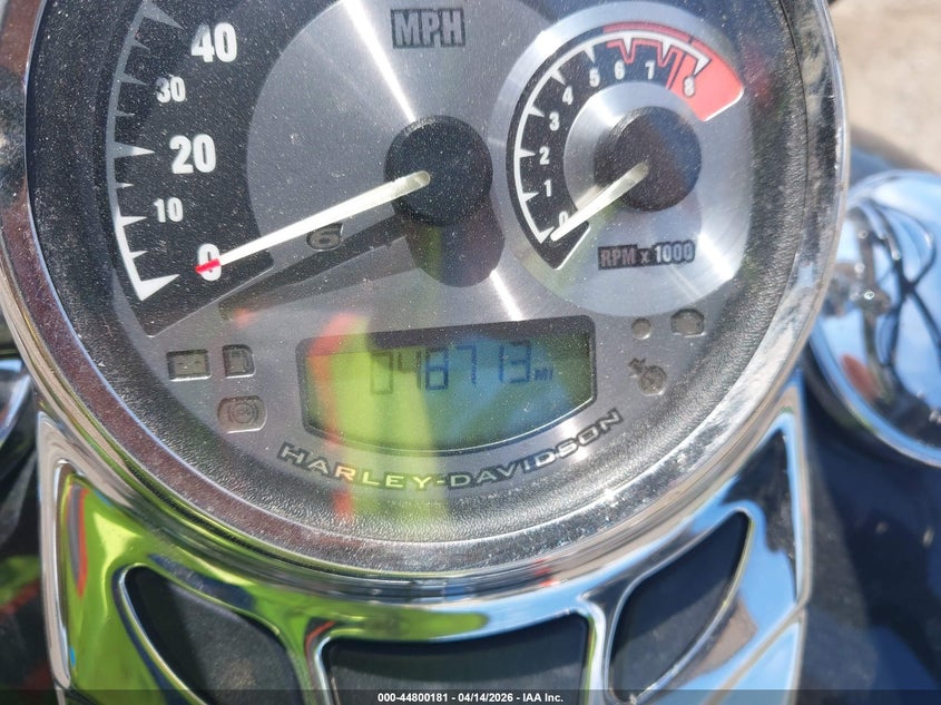 2013 Harley-Davidson Flstc Heritage Softail Classic VIN: 1HD1BWV17DB047778 Lot: 44800181