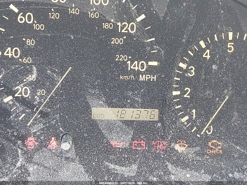 2002 Lexus Rx 300 VIN: JTJGF10U520135500 Lot: 44800210