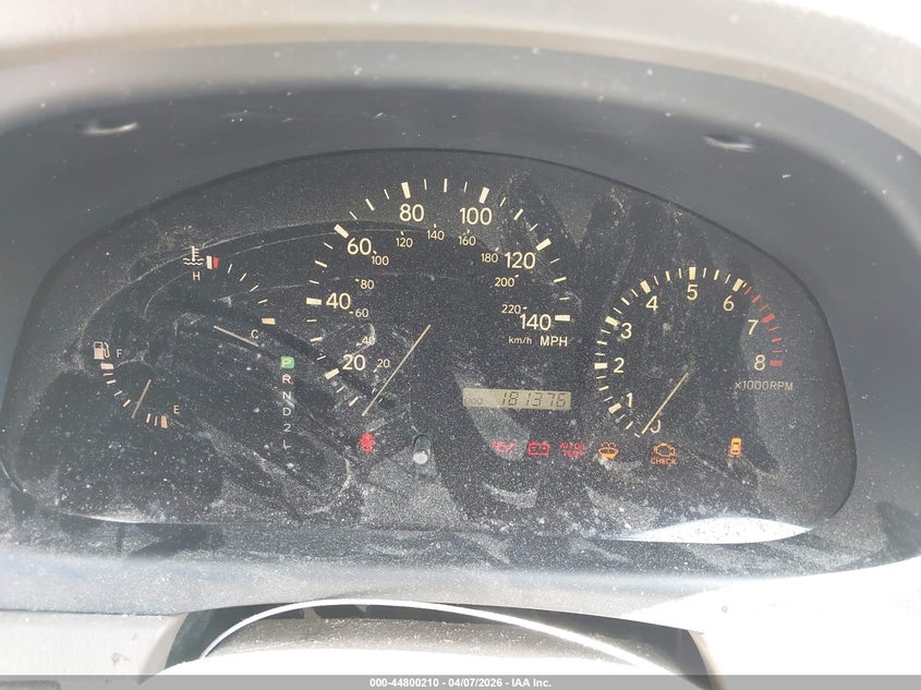 2002 Lexus Rx 300 VIN: JTJGF10U520135500 Lot: 44800210