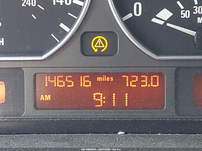 2001 BMW 330I VIN: WBAAV53421FJ68512 Lot: 44800253