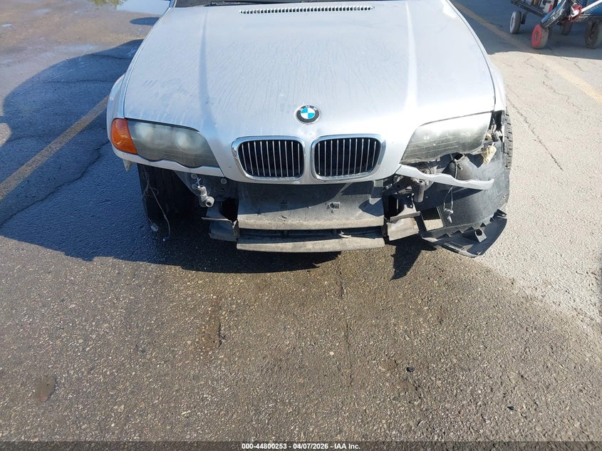 2001 BMW 330I VIN: WBAAV53421FJ68512 Lot: 44800253