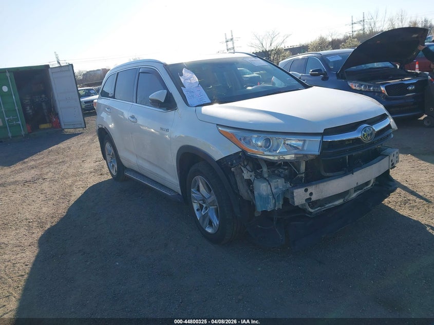 2015 Toyota Highlander Hybrid Limited Platinum V6