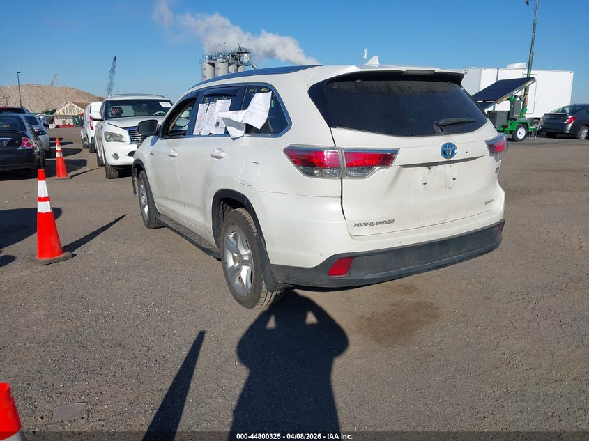 2015 Toyota Highlander Hybrid Limited Platinum V6
