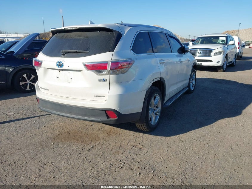 2015 Toyota Highlander Hybrid Limited Platinum V6