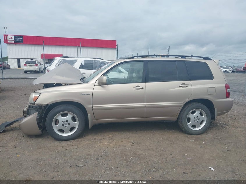 2004 Toyota Highlander Limited V6 VIN: JTEEP21A240048993 Lot: 44800338