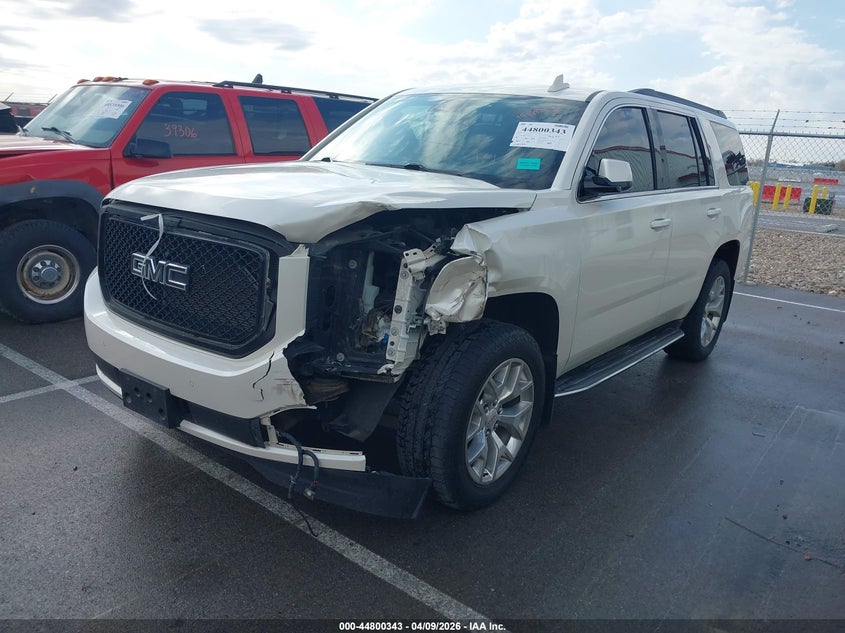 Vin: 1gks2bkc3fr520398, lot: 45297609, gmc yukon slt 20152