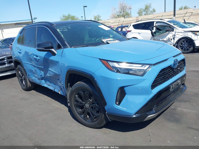 JTME6RFV0ND522493 2022 Toyota Rav4 Hybrid Xse auction photo 1