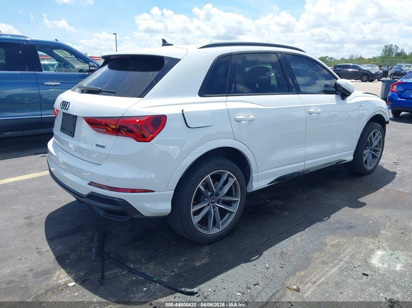 2021 Audi Q3 Premium 45 Tfsi S Line Quattro Tiptronic
