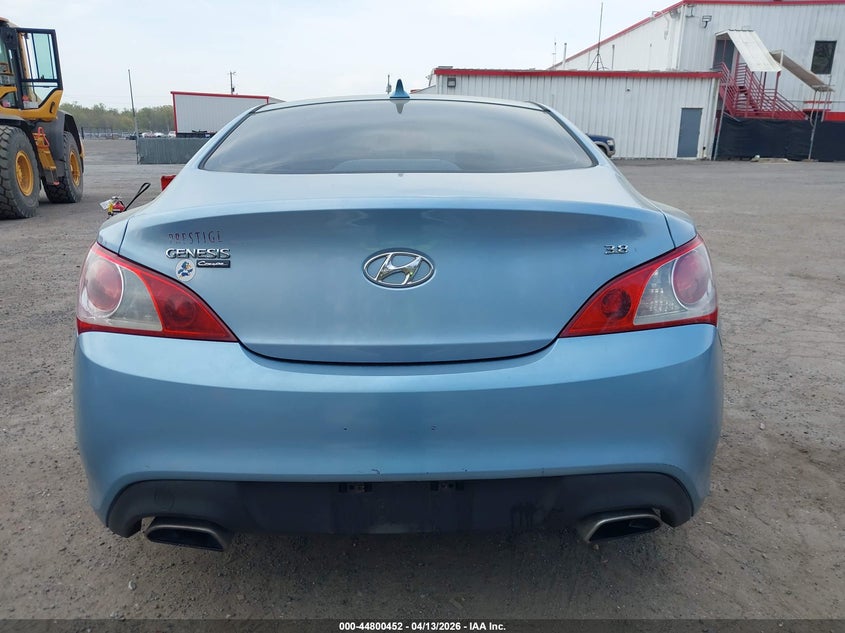 2010 Hyundai Genesis 3.8 VIN: KMHHU6KH6AU007456 Lot: 44800452