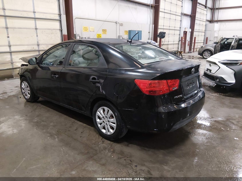 KNAFT4A2XC5477516 2012 Kia Forte 2.0 Lx black