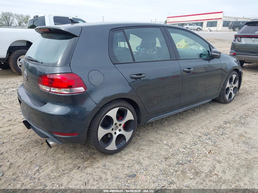 2012 Volkswagen Gti 4-Door