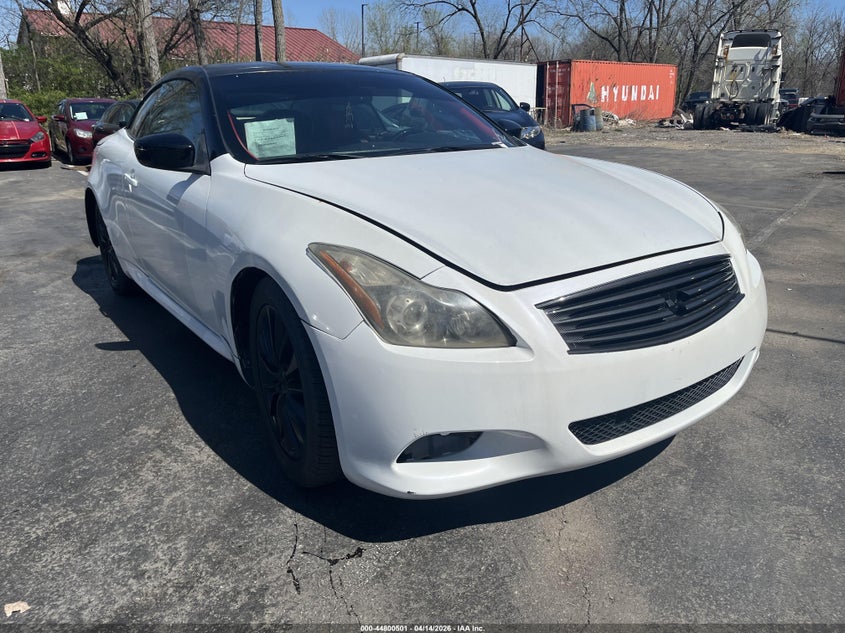 2012 Infiniti G 3.7 37 Base Unknown Lot 111044800501 Vin JN1CV6FE7CM200698