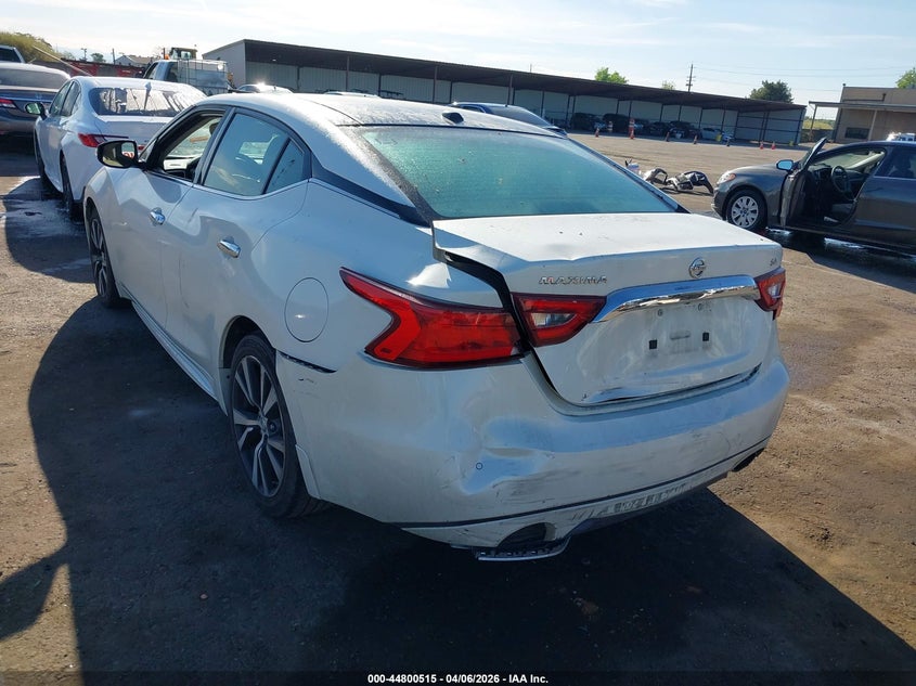Vin: 1n4aa6ap3gc411732, lot: 45297781, nissan maxima 3.5 sl 20163