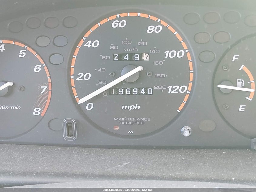 2000 Honda Cr-V Special Edition VIN: JHLRD1872YC050124 Lot: 44800576