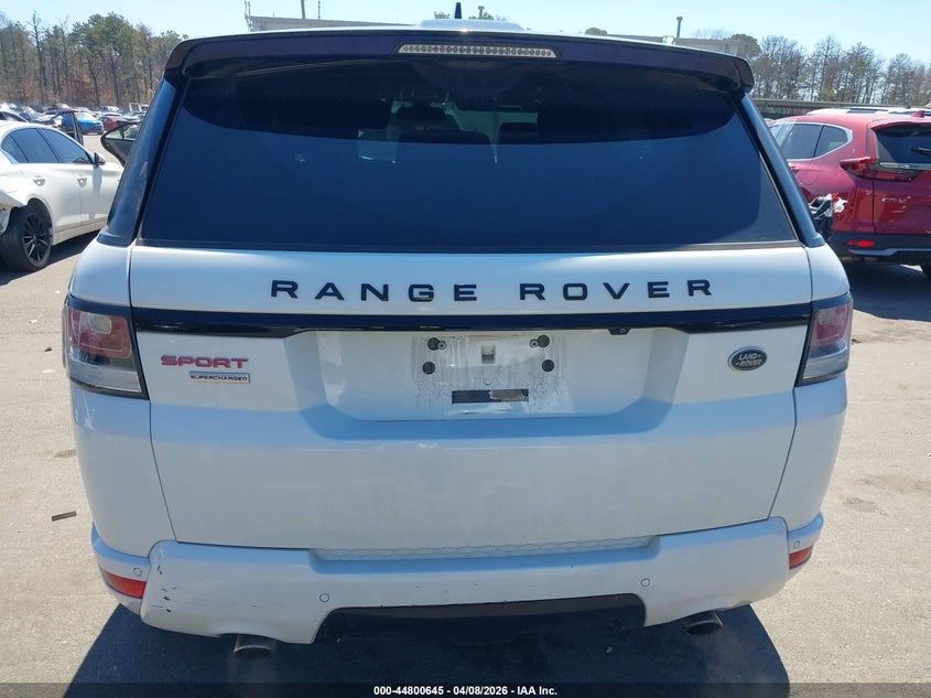 2015 Land Rover Range Rover Sport 5.0L V8 Supercharged VIN: SALWR2TF2FA536469 Lot: 44800645