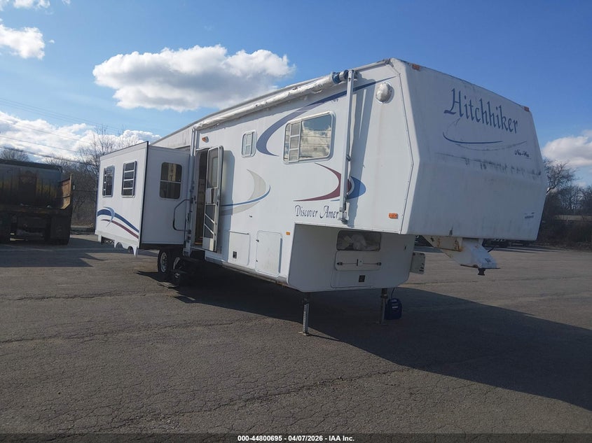 2003 NU-WA 5TH WHEEL HITCHHIKER TRAVEL TRAILER