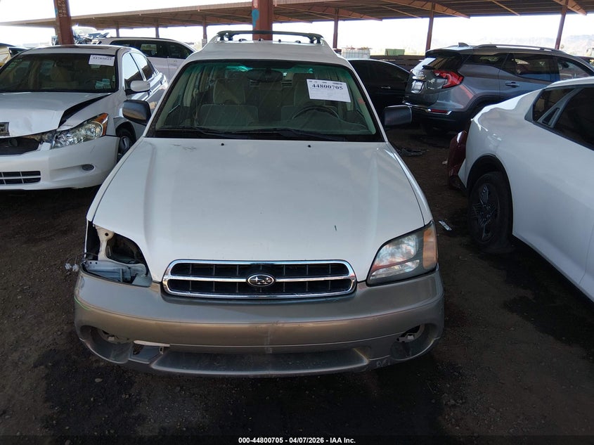 2002 Subaru Outback VIN: 4S3BH675027605202 Lot: 44800705