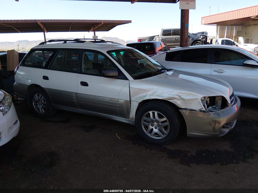 2002 Subaru Outback VIN: 4S3BH675027605202 Lot: 44800705