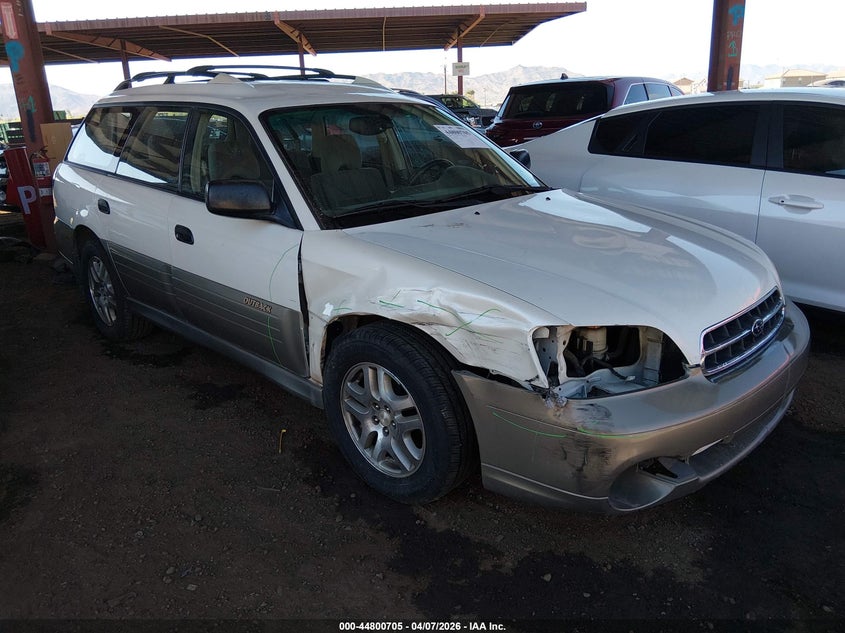 2002 Subaru Outback VIN: 4S3BH675027605202 Lot: 44800705
