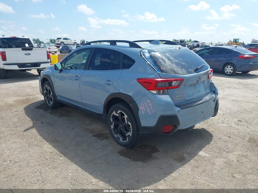 2023 Subaru Xv 2.5 Crosstrek Limited blue Lot 111044800725 Vin JF2GTHNC1PH320710