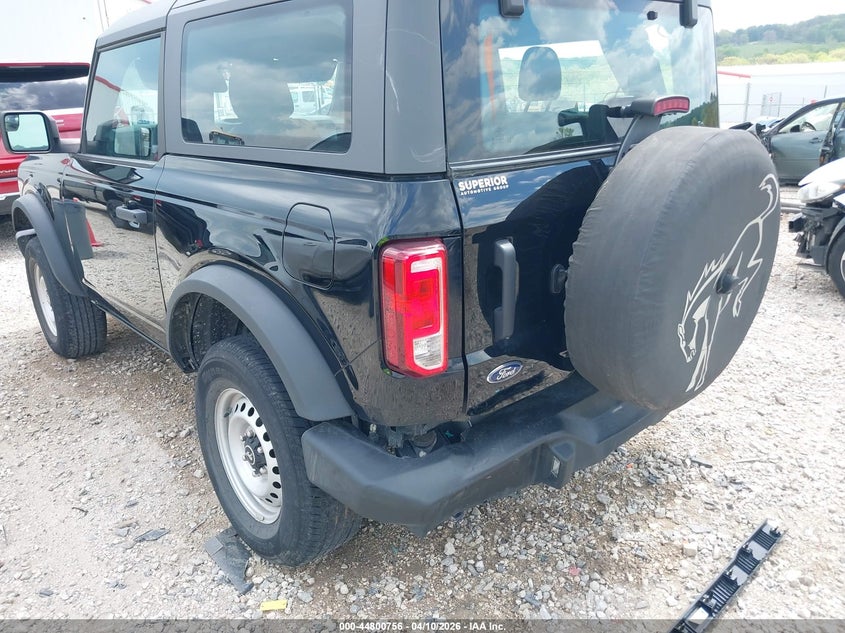 2022 Ford Bronco VIN: 1FMDE5AHXNLA88187 Lot: 44800756